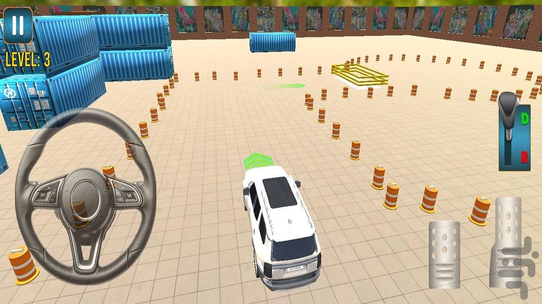 شبیه ساز پارکینگ پرادو - عکس بازی موبایلی اندروید