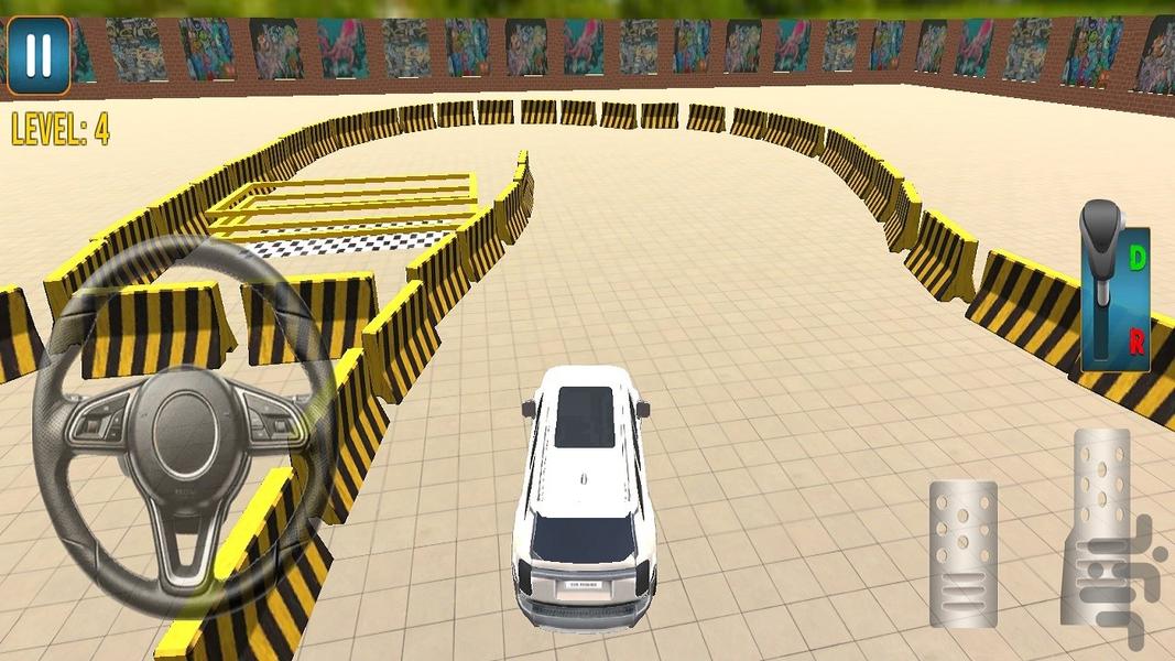 Prado Car Parking Simulator - Gameplay image of android game