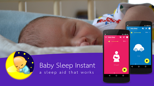 BabySleep: Whitenoise lullaby - Image screenshot of android app