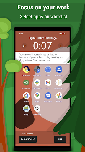 Digital Detox: Focus & Live - Image screenshot of android app