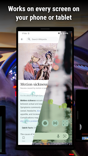 KineStop: Car sickness aid - عکس برنامه موبایلی اندروید