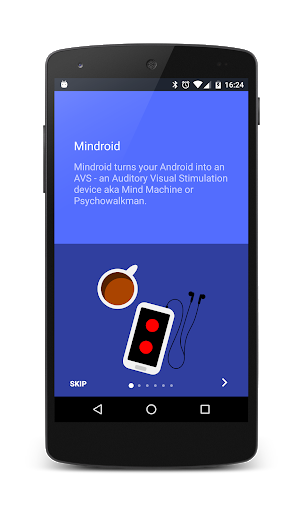 Mindroid: Relax, Focus, Sleep - Image screenshot of android app