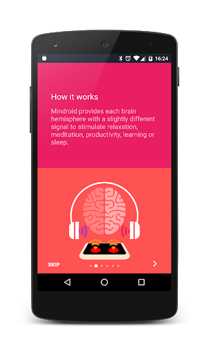 Mindroid 🧠 Psychowalkman, Mindmachine, AVS - عکس برنامه موبایلی اندروید
