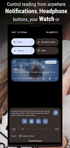 SayIt: Read with Ears - Image screenshot of android app