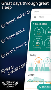 Sleep as Android: Smart alarm - عکس برنامه موبایلی اندروید