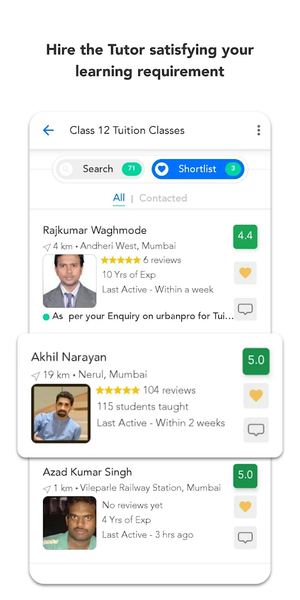 UrbanPro for Learners - عکس برنامه موبایلی اندروید