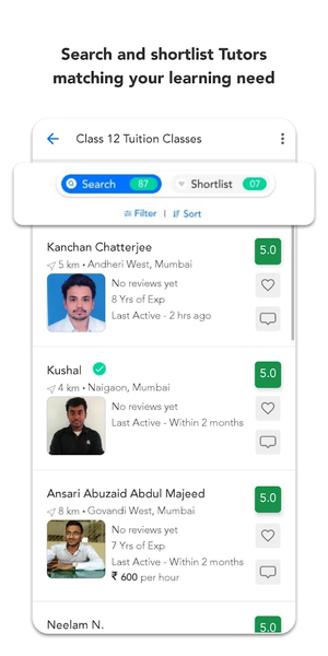 UrbanPro for Learners - عکس برنامه موبایلی اندروید