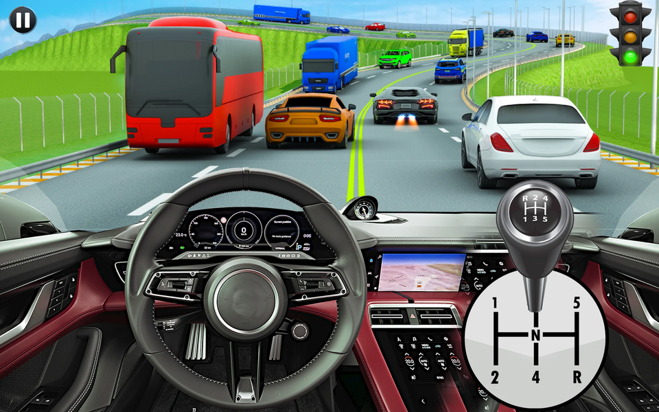 Coach Bus Driving : Bus Games - Gameplay image of android game