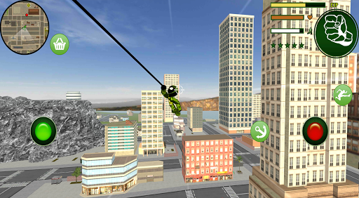 Stickman Us Army Rope Hero Cou - Image screenshot of android app