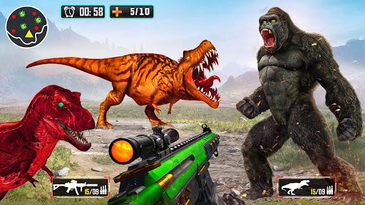 Real Dino Hunter: Wild Hunt - Gameplay image of android game