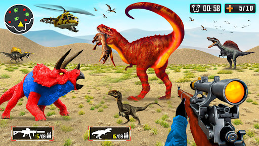 Dino Hunter 3D - Hunting Games Game for Android - Download