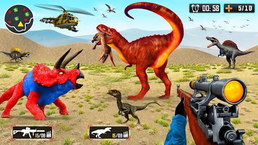 Real Dino Hunter: Wild Hunt - Gameplay image of android game