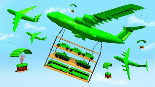 Army Vehicle:Truck Transporter - Gameplay image of android game