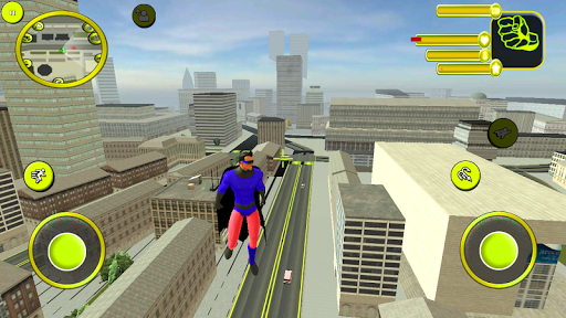 US Flying Superhero Rope Captain Vegas City - عکس بازی موبایلی اندروید