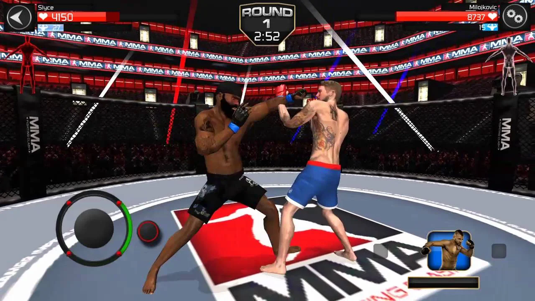 Real MMA Fight Simulator Game - عکس بازی موبایلی اندروید