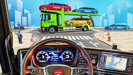 Police Limousine Taxi Transporter Game - عکس برنامه موبایلی اندروید