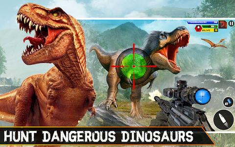 Wild Dino Hunting: Hunter Game Game for Android - Download