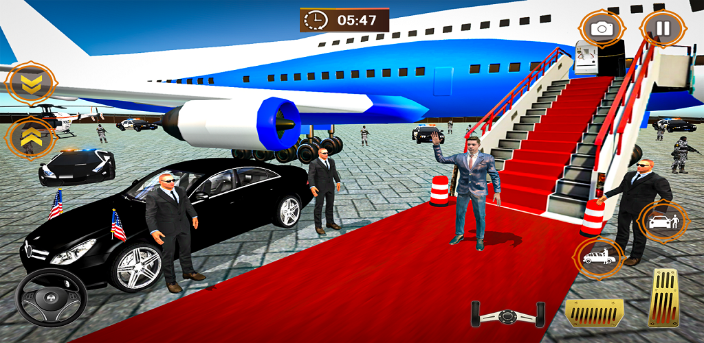 US President Security Car Game - عکس برنامه موبایلی اندروید