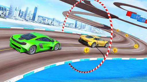 Crazy Car Stunt Game- Stunt Car Games on Mega Ramp - عکس بازی موبایلی اندروید