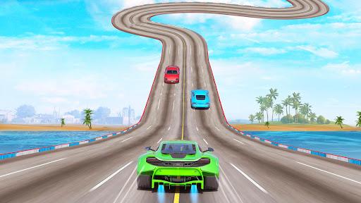 Crazy Car Stunt Game- Stunt Car Games on Mega Ramp - عکس بازی موبایلی اندروید