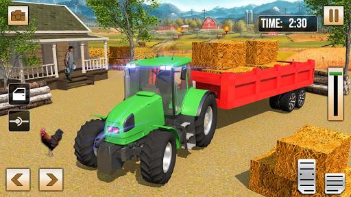 Modern Tractor Advance Farming - Gameplay image of android game