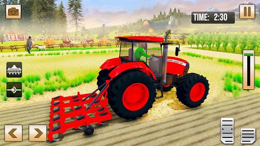 Modern Tractor Advance Farming - Gameplay image of android game