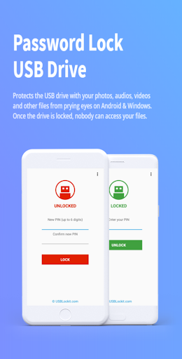 USB Lockit - Pendrive Password - Image screenshot of android app