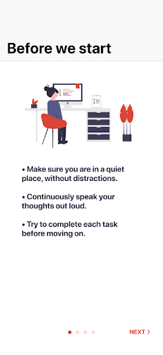 Userfeel - Image screenshot of android app