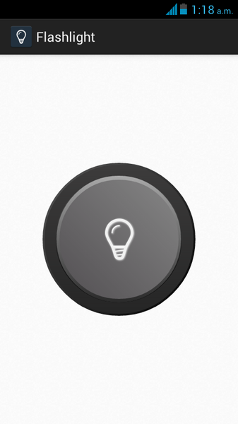 Super Flashlight - Image screenshot of android app
