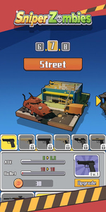 Sniper Zombies - Gameplay image of android game