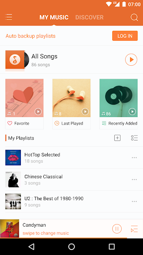 Music Player - just LISTENit, Local, Without Wifi - Image screenshot of android app