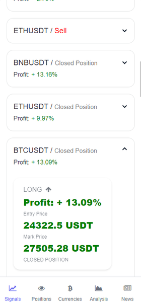 Dogecoin Price & Crypto Signal - Image screenshot of android app