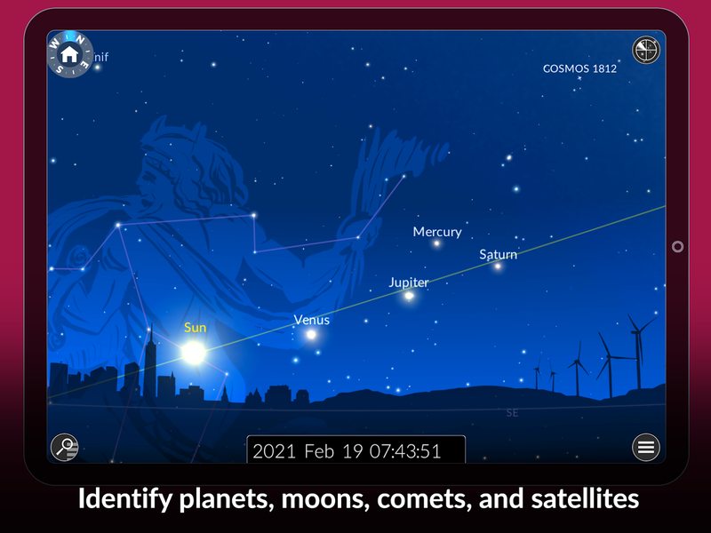 The Sky by Redshift - عکس برنامه موبایلی اندروید