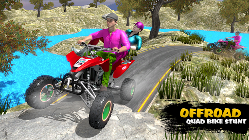 Quad Bike Stunt Racing Mania 2019 - عکس بازی موبایلی اندروید