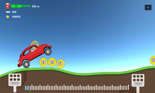 Hill Racing 2D - Image screenshot of android app