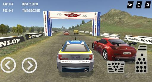 Super Rally 3D : New 2024 - Gameplay image of android game