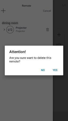 Remote projector - Image screenshot of android app