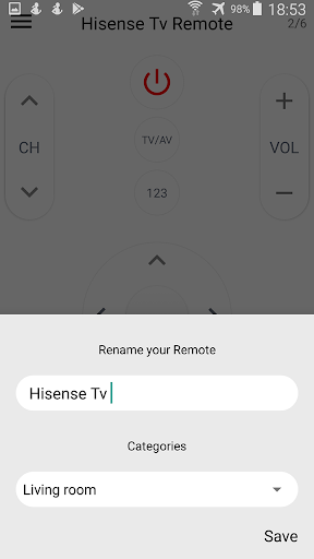 Remote Control For Tv - Image screenshot of android app