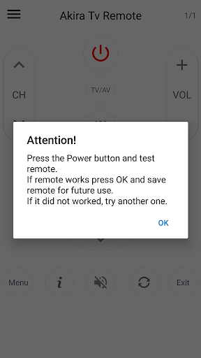 Remote Control For Tv - Image screenshot of android app