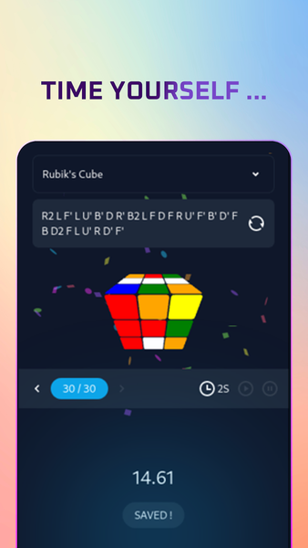 Rubik Cube Solver - عکس برنامه موبایلی اندروید