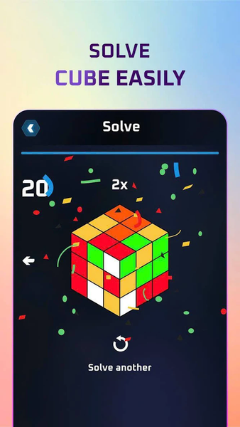 Cube Solver: Scan, Learn, Play - Image screenshot of android app