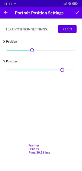 FramTer - FPS and Ping Counter - عکس برنامه موبایلی اندروید
