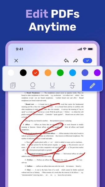 PDF Reader & Editor Utility - Image screenshot of android app
