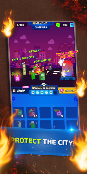 Merge Electronic - Gameplay image of android game