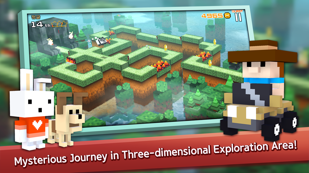 Jumping Retro - Gameplay image of android game