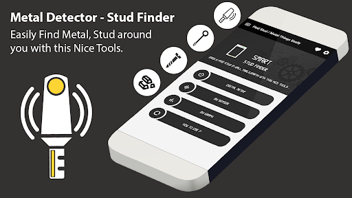 Metal Detector - عکس برنامه موبایلی اندروید