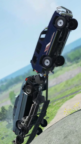 Crashing Cars - Gameplay image of android game