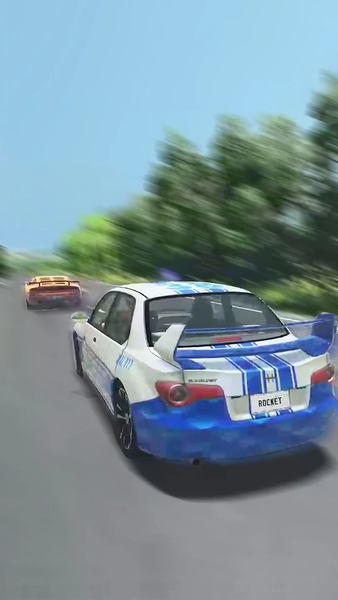 Crashing Cars - Gameplay image of android game