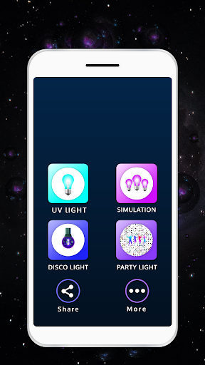 Black Light - UV light - عکس برنامه موبایلی اندروید