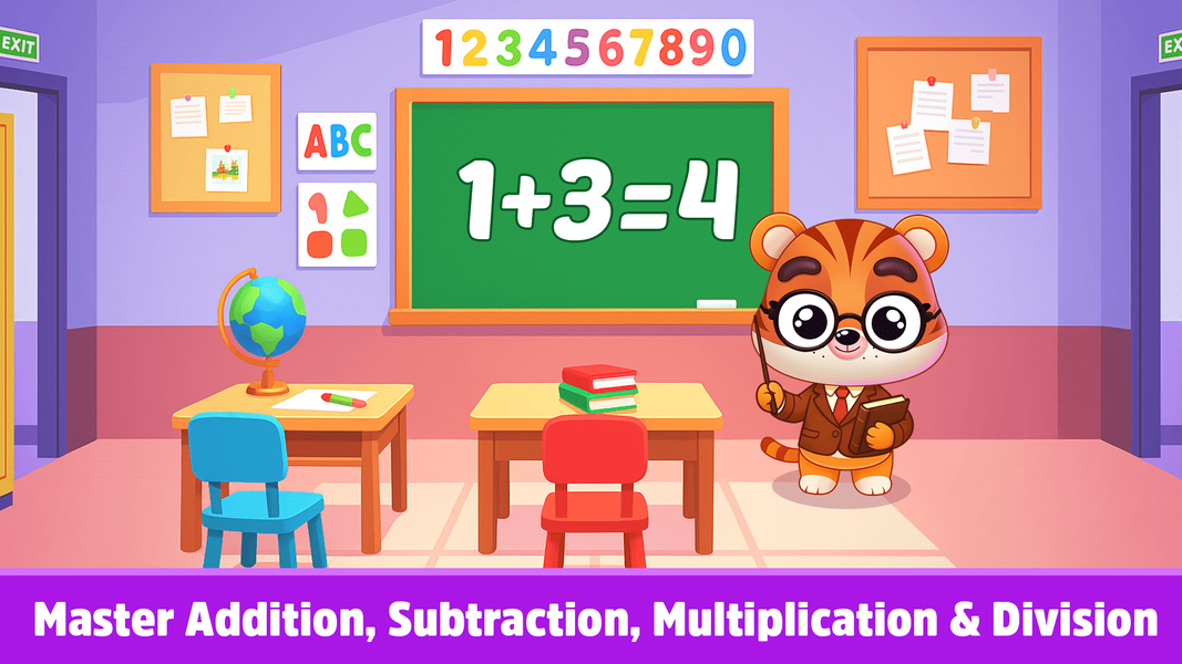 Learn Math with Fun Games - Gameplay image of android game